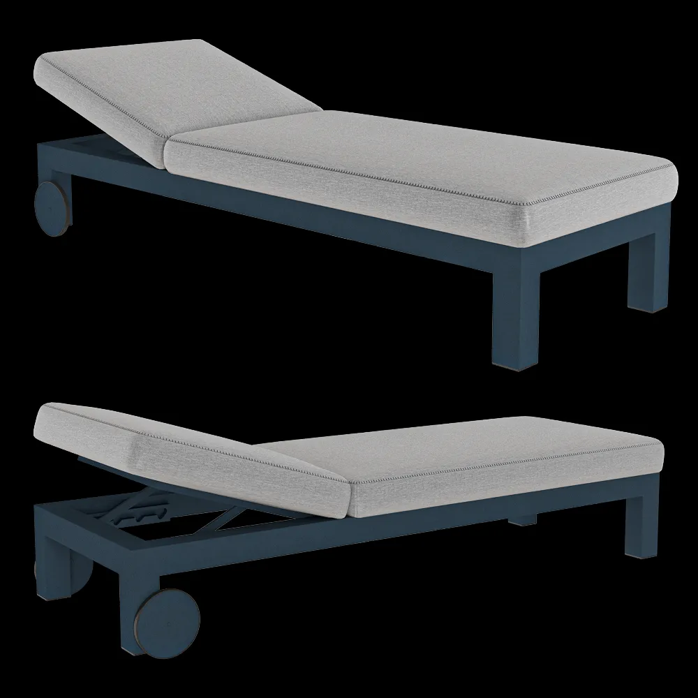Gandía Blasco – Chaise lounge Islablanca 3ds Max