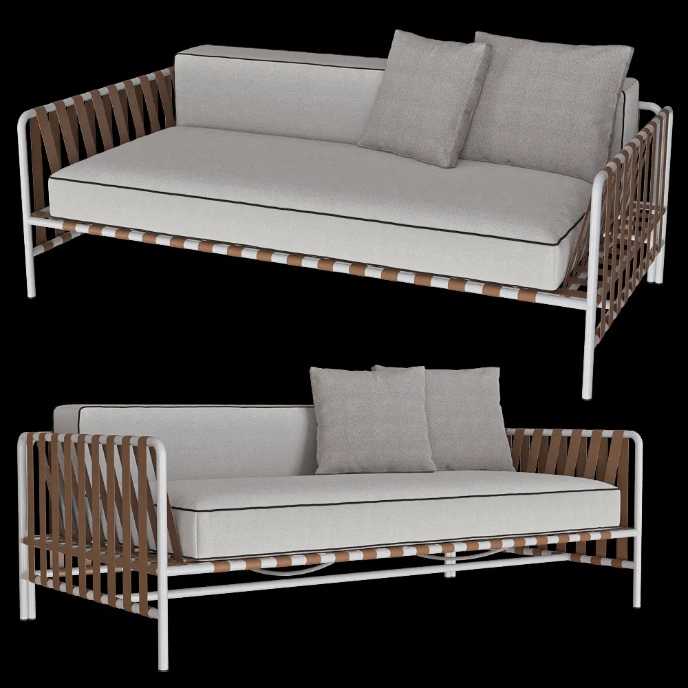 Gandía Blasco – Sofa Onsen 2 seat 3ds Max