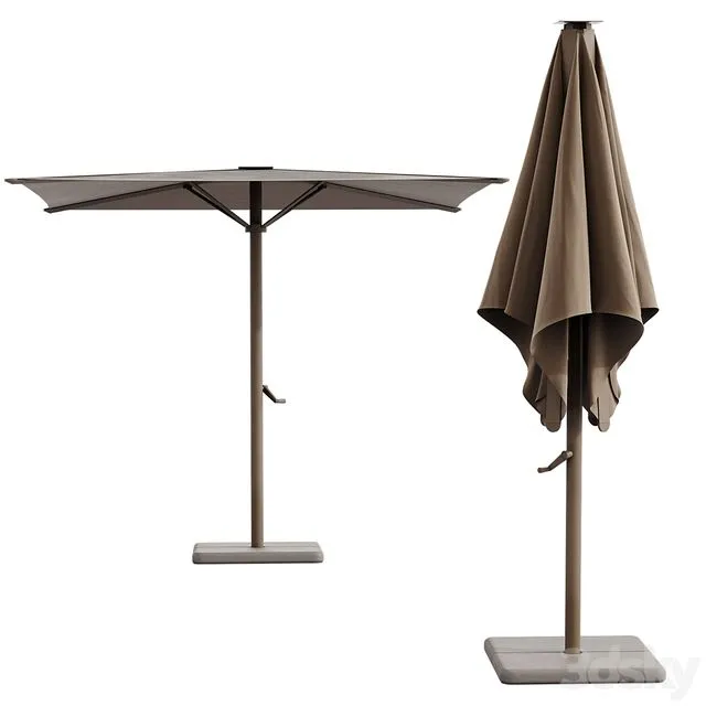 Gandiablasco Bali Folding parasol 3dsMax Model