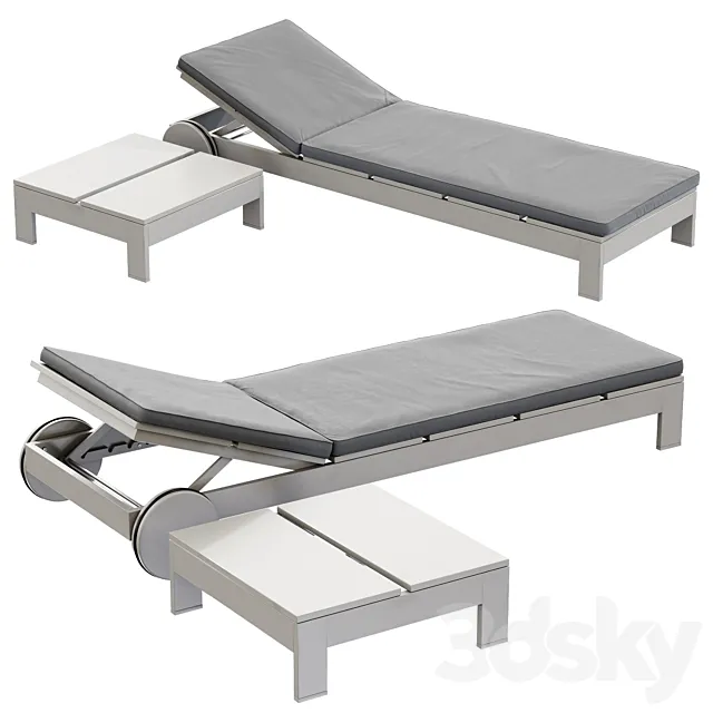 Gandiablasco Na Xemena Chaise lounge (corona7 + vray) 3ds Max