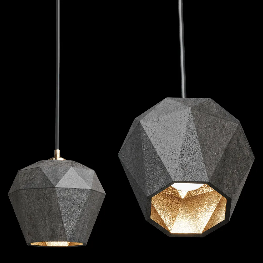 GANTlights – [T3] pendant light triangular 3ds Max