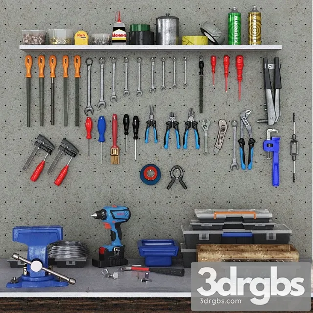 Garage tools 3dsmax Download