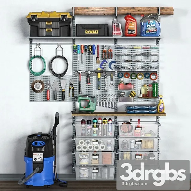 Garage Tools Set 11 3dsmax Download