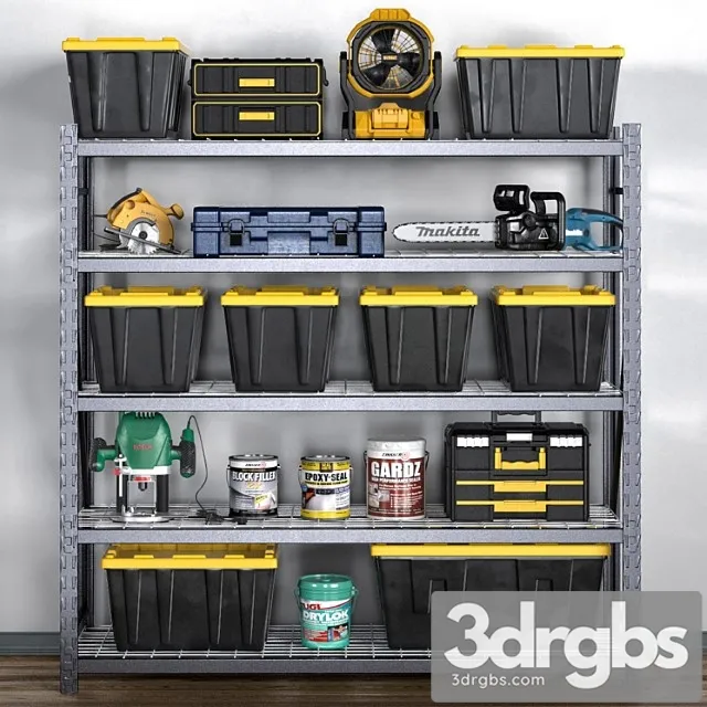 Garage tools set 12