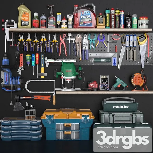 Garage tools set 3