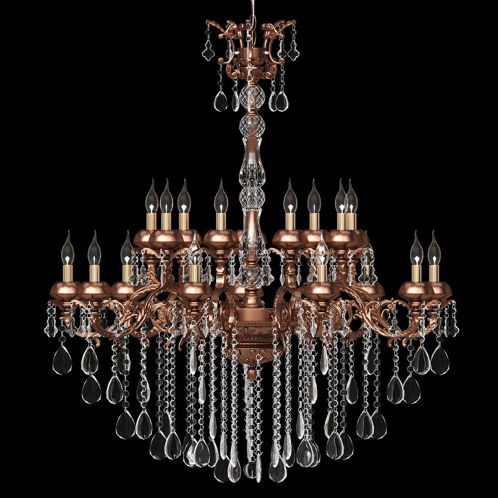 García Requejo – Chandelier Bronze114 3ds Max
