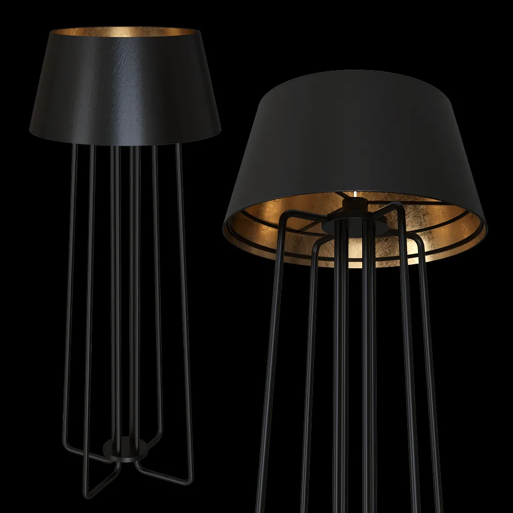 García Requejo – Floor lamp Stainless steel 3ds Max