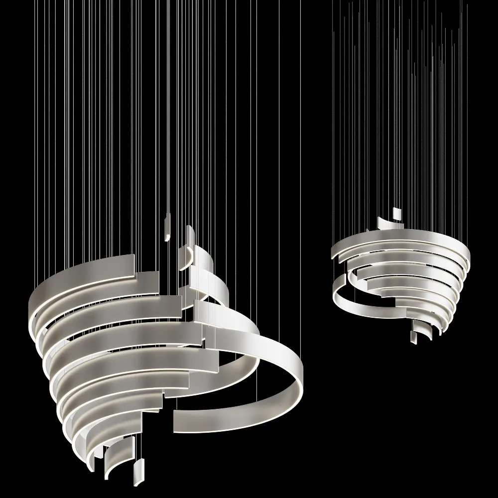 García Requejo – Pendant lamp TRAMS 3ds Max