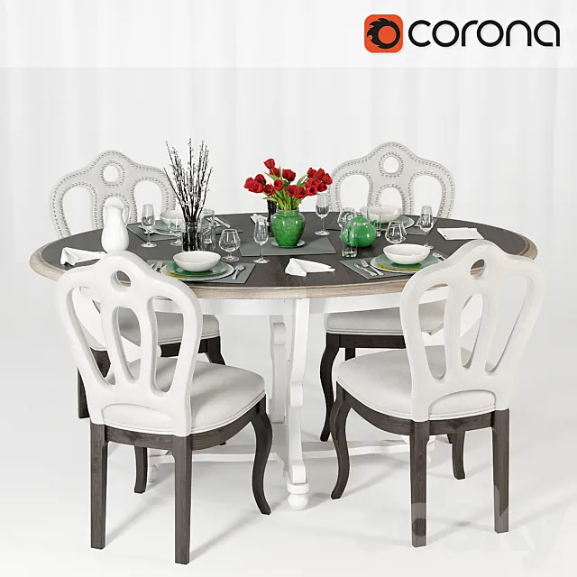 Garda decor 3ds Max