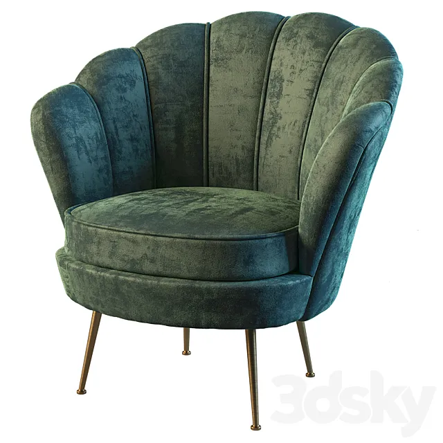 Garda decor armchair 3ds Max