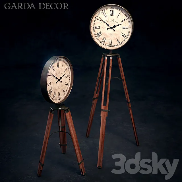 Garda Decor Clock IM5202-150 3DSMax File