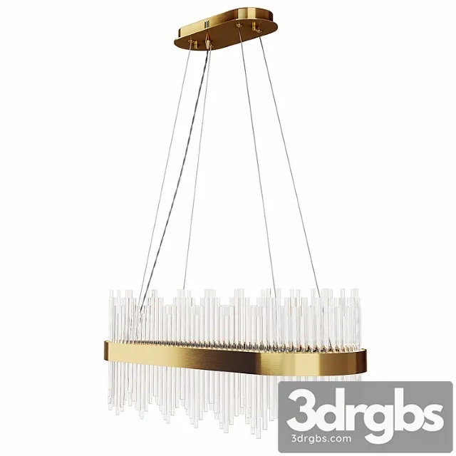 Garda decor. glass chandelier led 62gdw-901-800 3dsmax Download