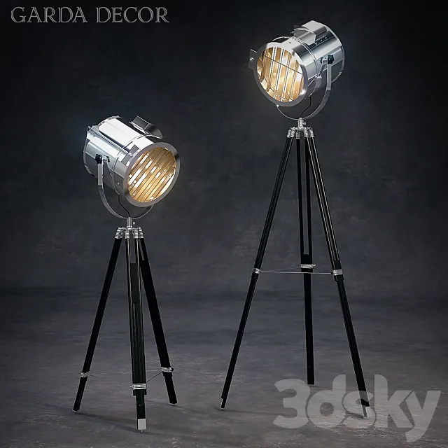 Garda Decor Lamp K2KM018F 3DSMax File