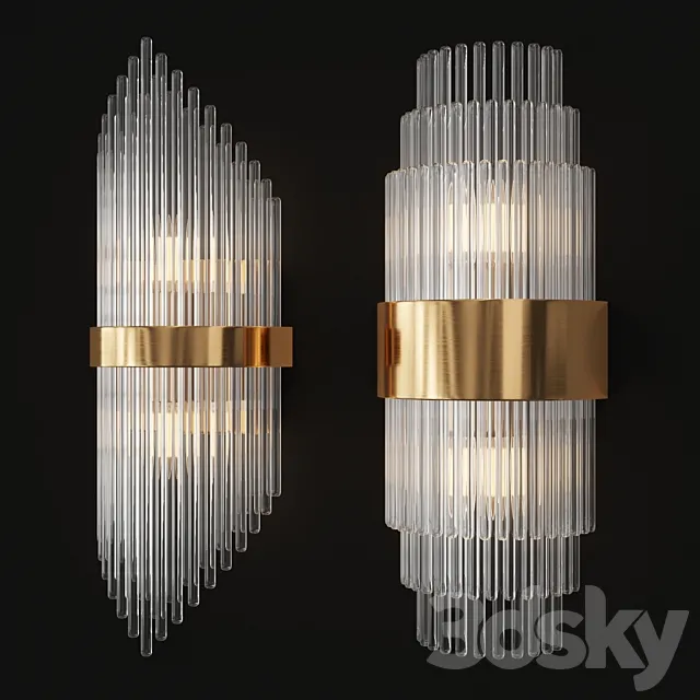 Garda Decor sconce set 3DS Max Model