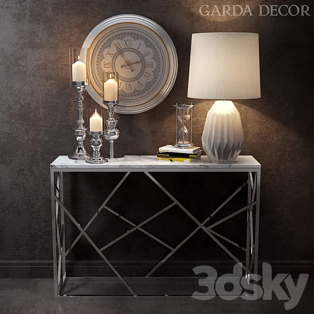 Garda Decor Set 10 3DS Max Model