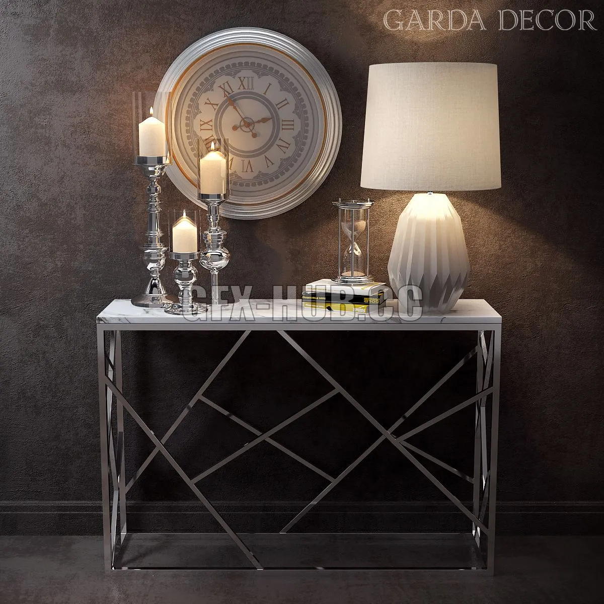 Garda Decor Set 10 3dsMax Model