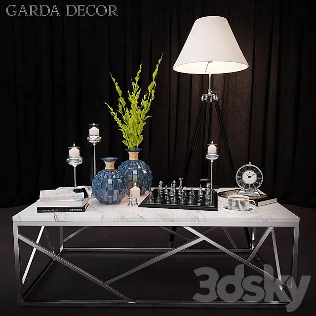 Garda Decor Set 11 3DS Max Model