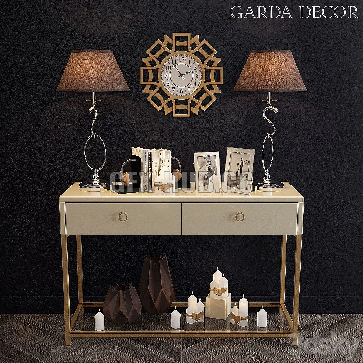 Garda Decor Set 13 3dsMax Model