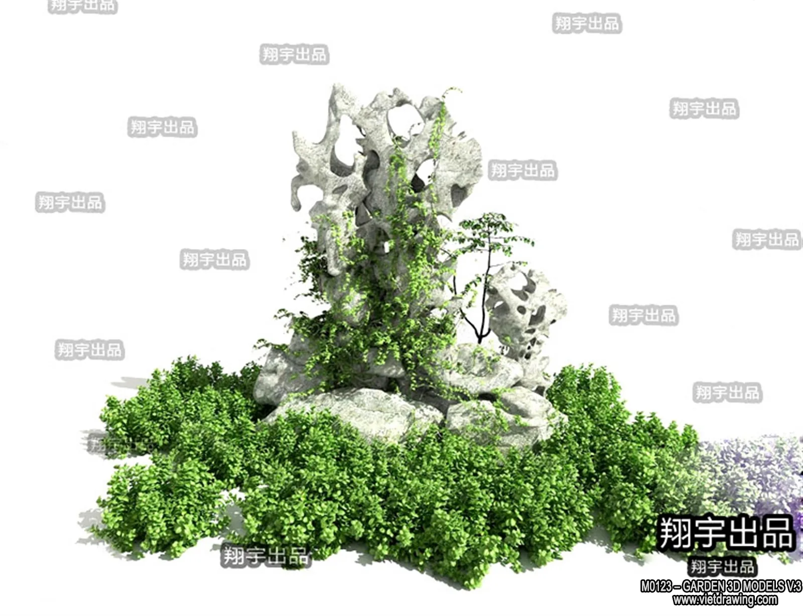 Garden 3D Models – Architecture Decor 3D – 131