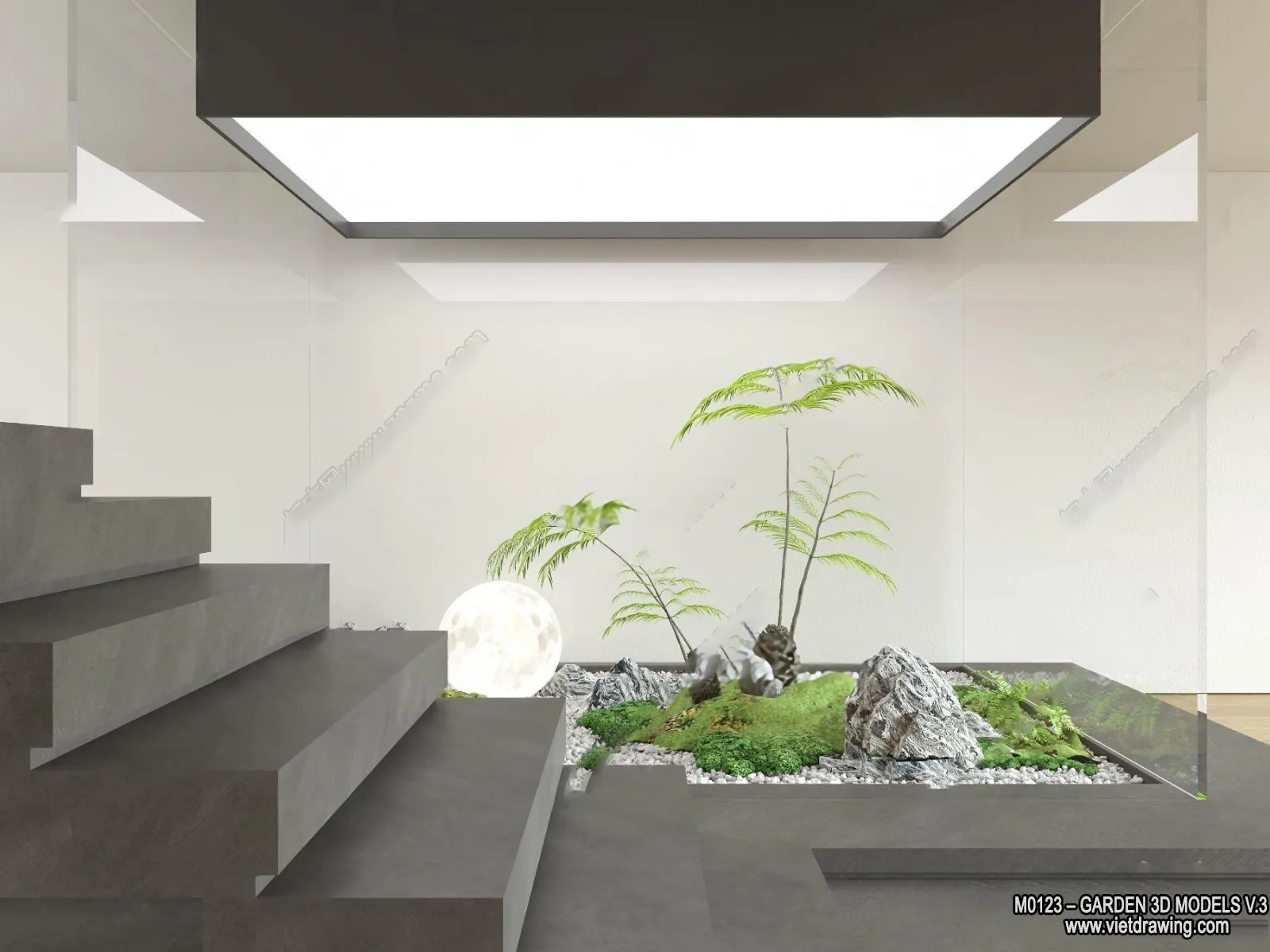 Garden 3D Models – Architecture Decor 3D – 235