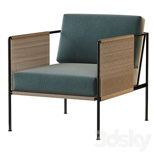 Garden Antibes Chair 3ds Max