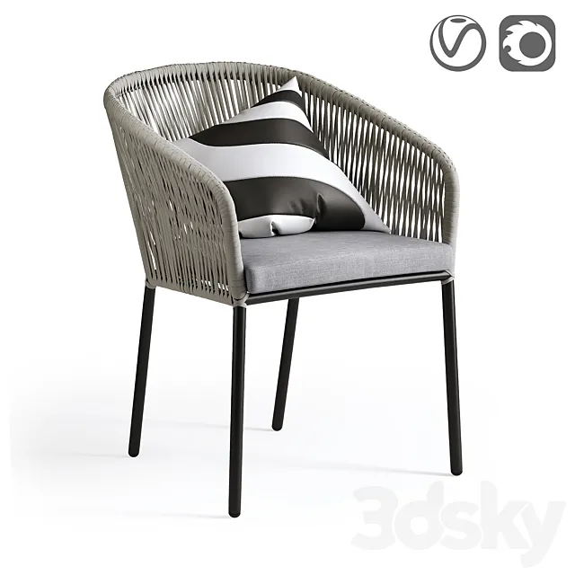 Garden armchair SENSHA 3ds Max
