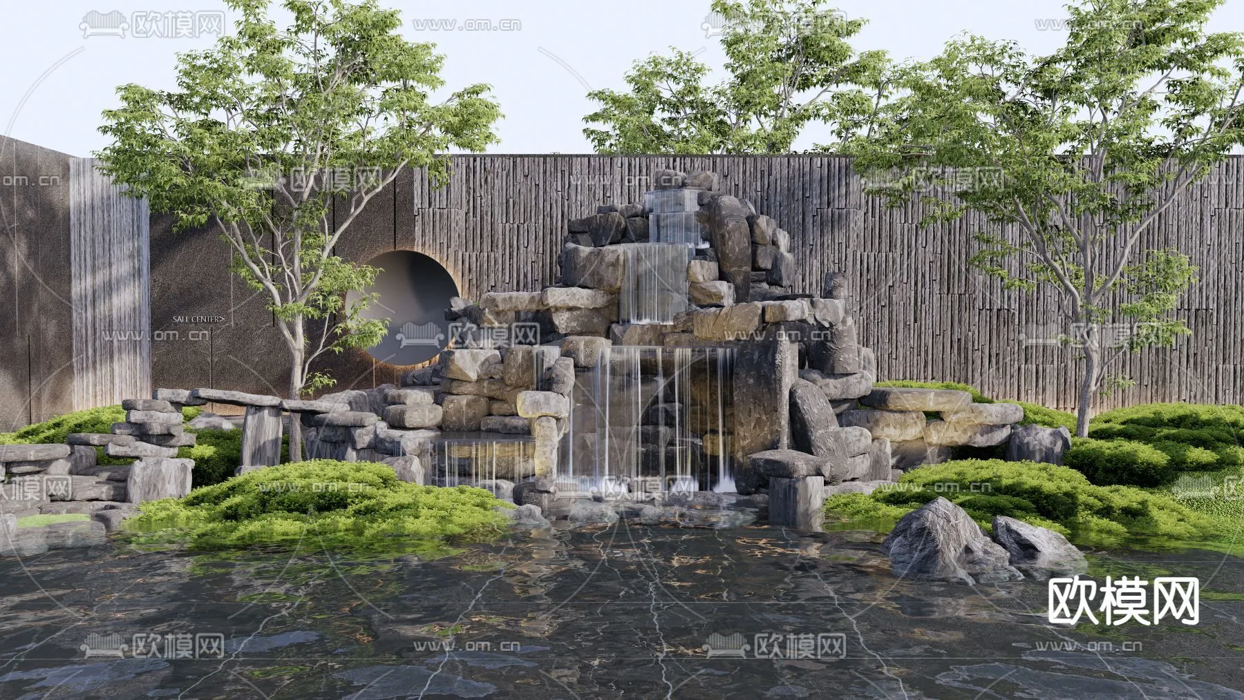 GARDEN DECOR – 3D Model For Interior Design – 2595