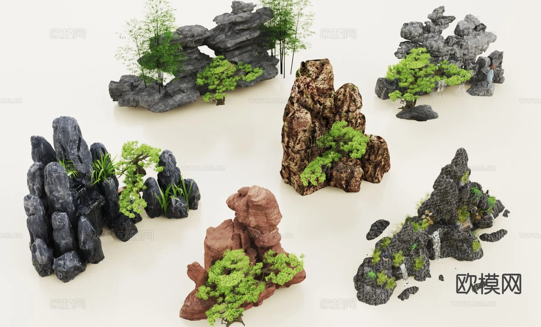 GARDEN DECOR – 3D Model For Interior Design – 2609