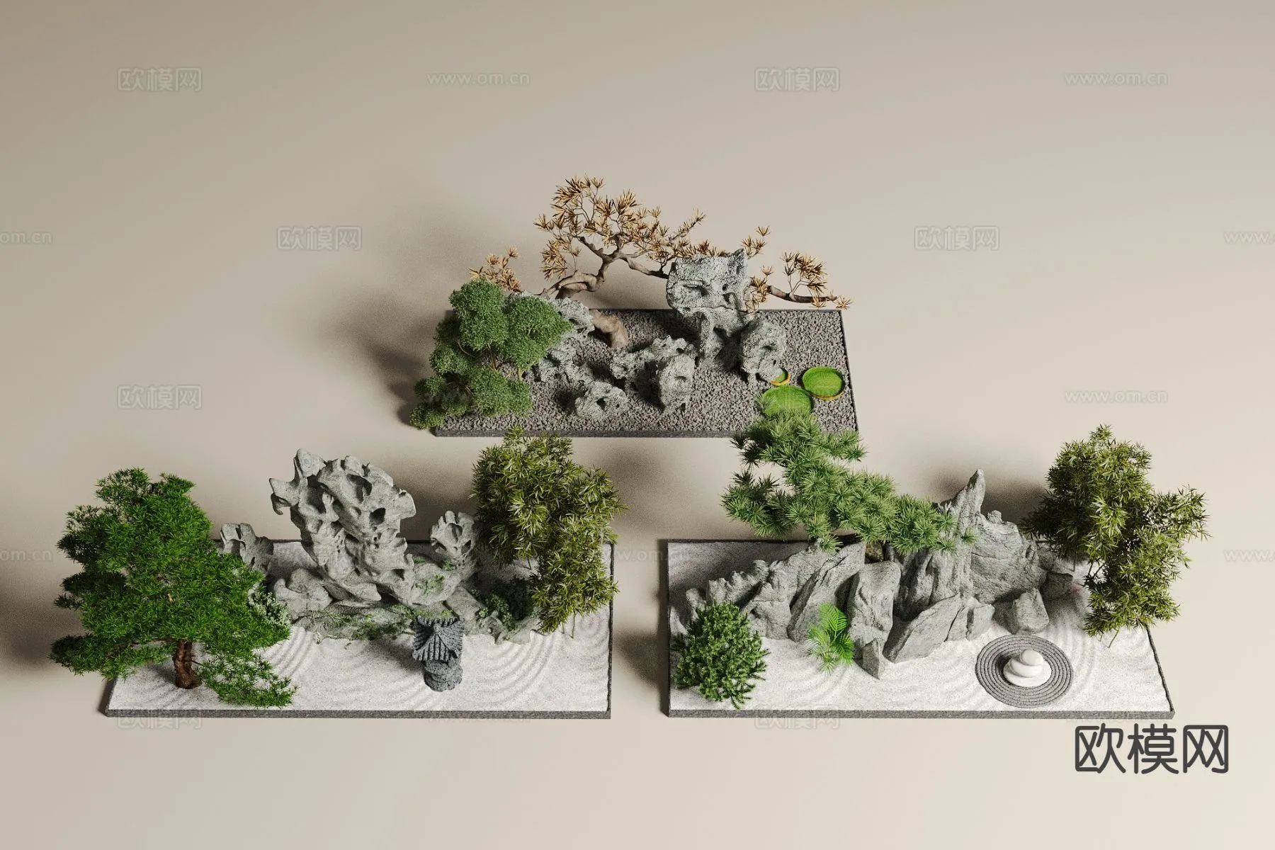 GARDEN DECOR – 3D Model For Interior Design – 2617