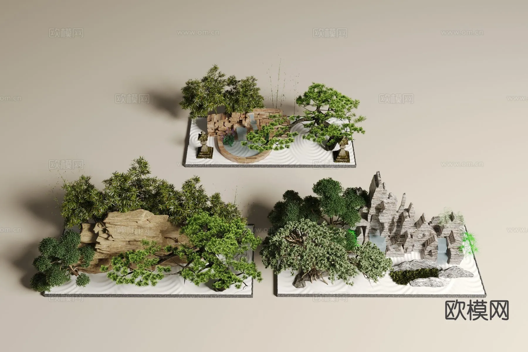 GARDEN DECOR – 3D Model For Interior Design – 2620