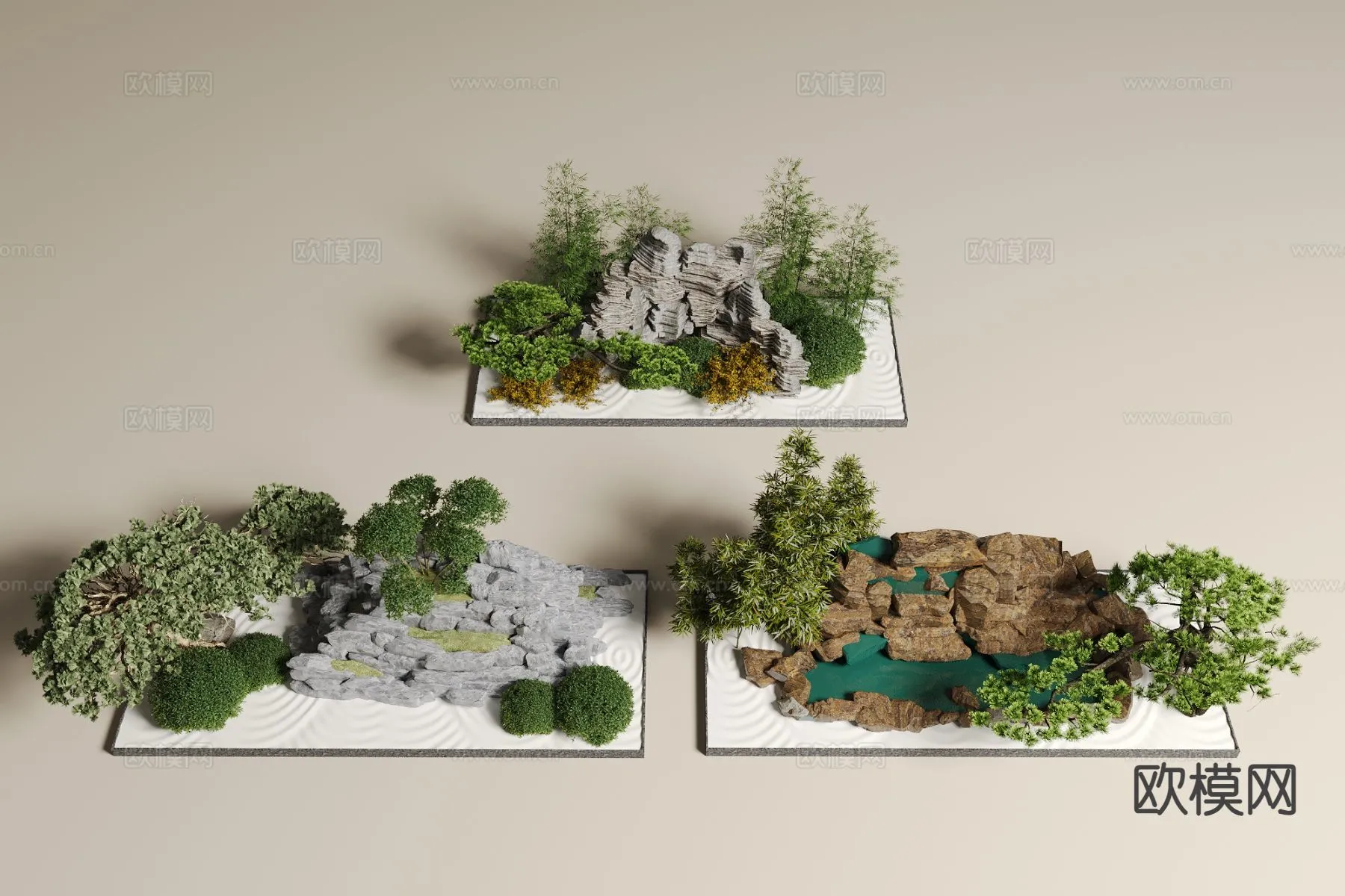 GARDEN DECOR – 3D Model For Interior Design – 2626
