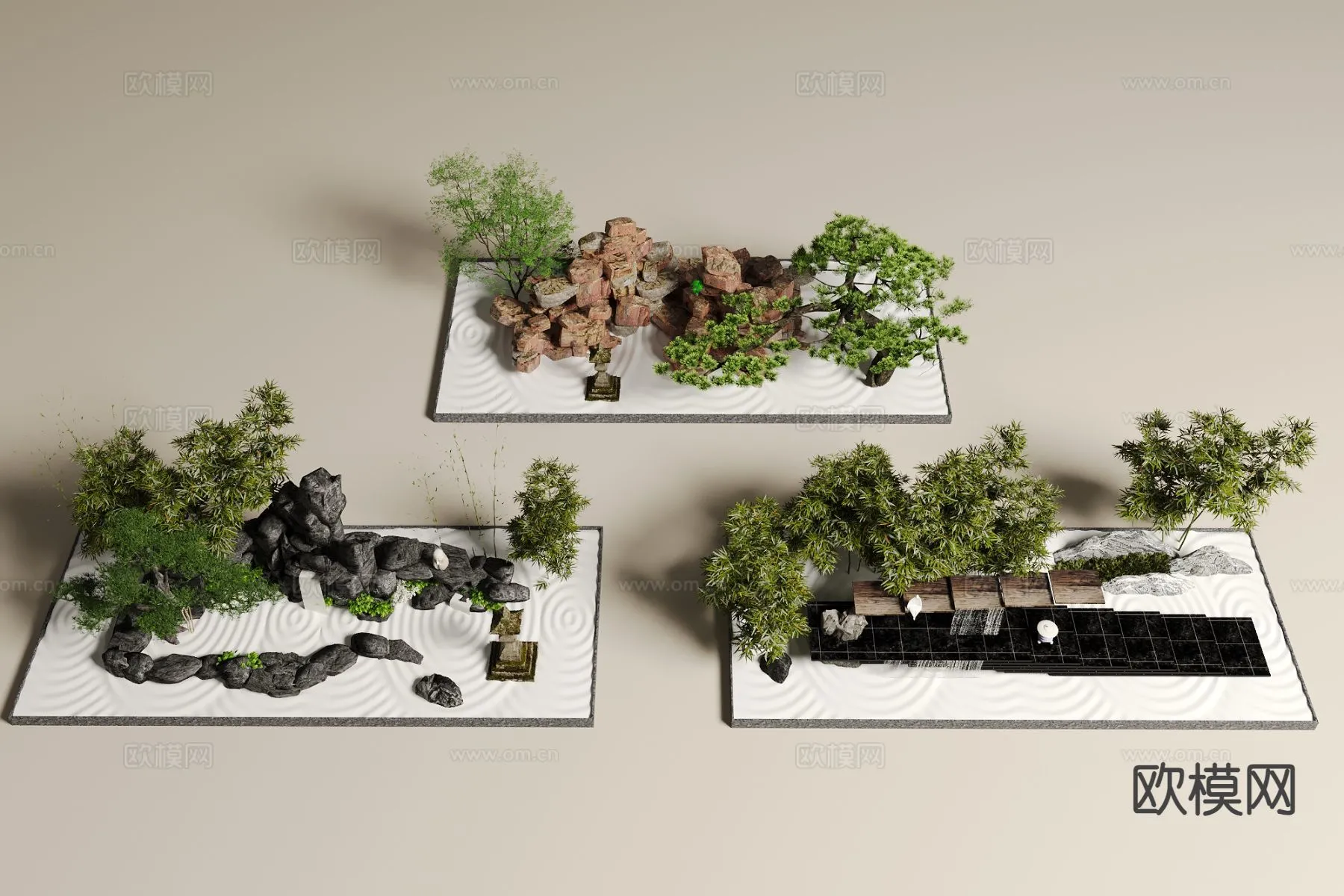 GARDEN DECOR – 3D Model For Interior Design – 2627