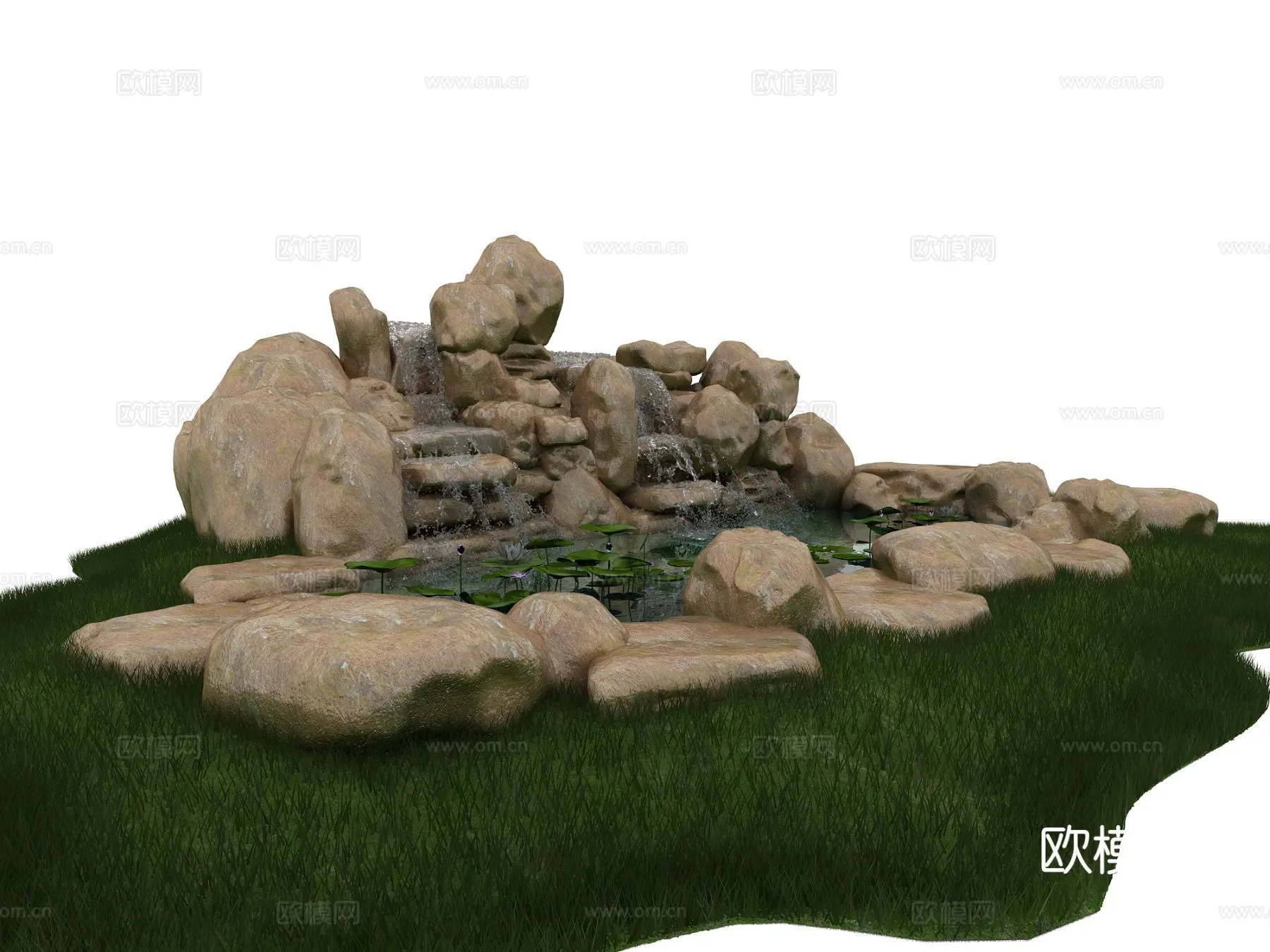GARDEN DECOR – 3D Model For Interior Design – 2643