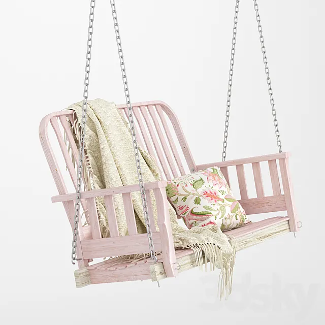 Garden swing 3ds Max