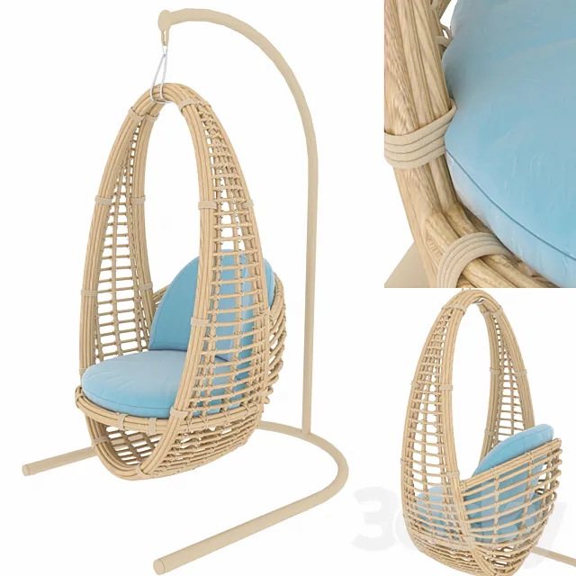 Garden swing Skylinedesign Occasionals HERI 3ds Max