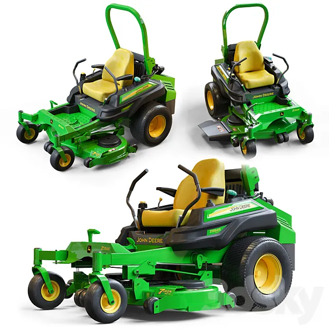 Garden tractor Z994R 3DSMax File