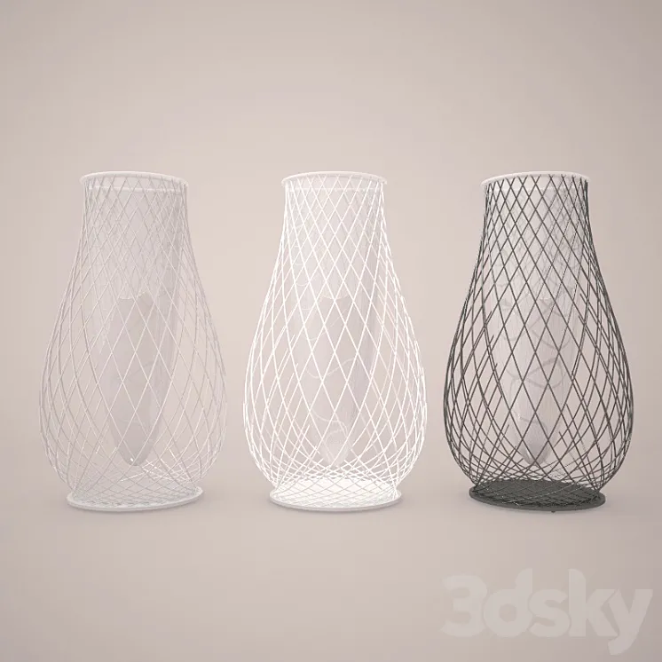 Garden vase EMU GROUP HEAVEN 60h103 3DS Max