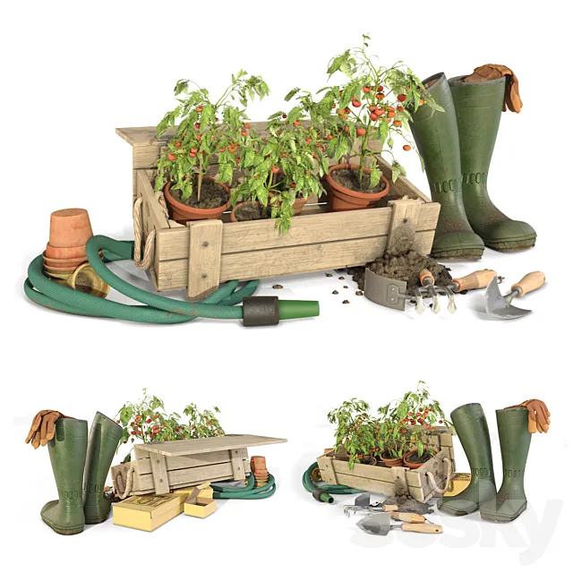 Gardener tomato toolkit 3ds Max