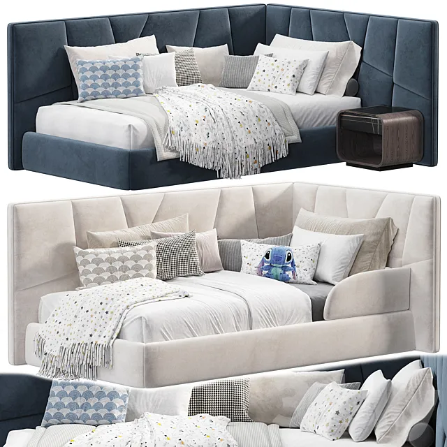 Garnika kid bed 3ds Max