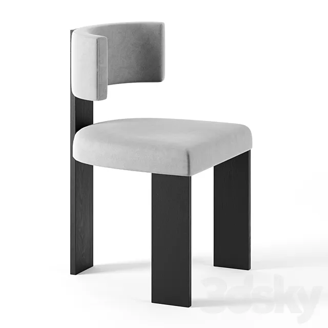 Gary Dining Chair by Nina Seirafi 3DS Max Model