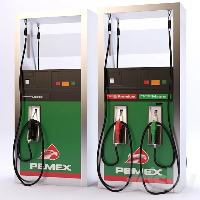 GAS DISPENSER UNITS-1 3DS Max Model