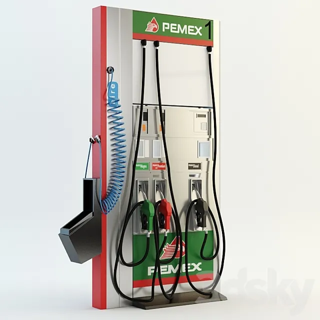 GAS DISPENSER UNITS-2 3DS Max Model