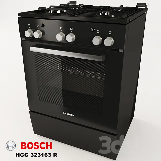 Gas stove Bosch HGG 323 163 R 3DS Max Model