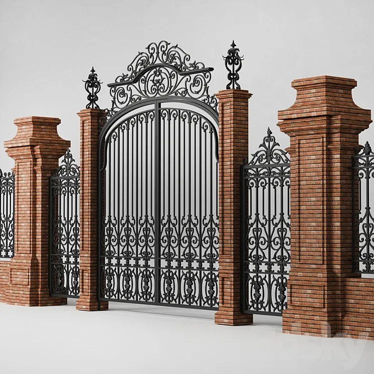 Gate 2233 3DS Max