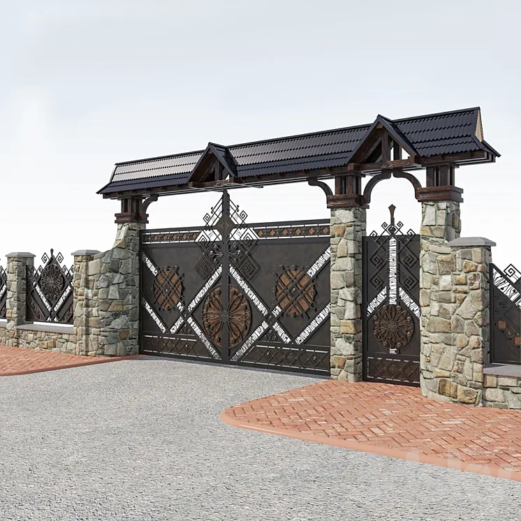 Gate 3DS Max