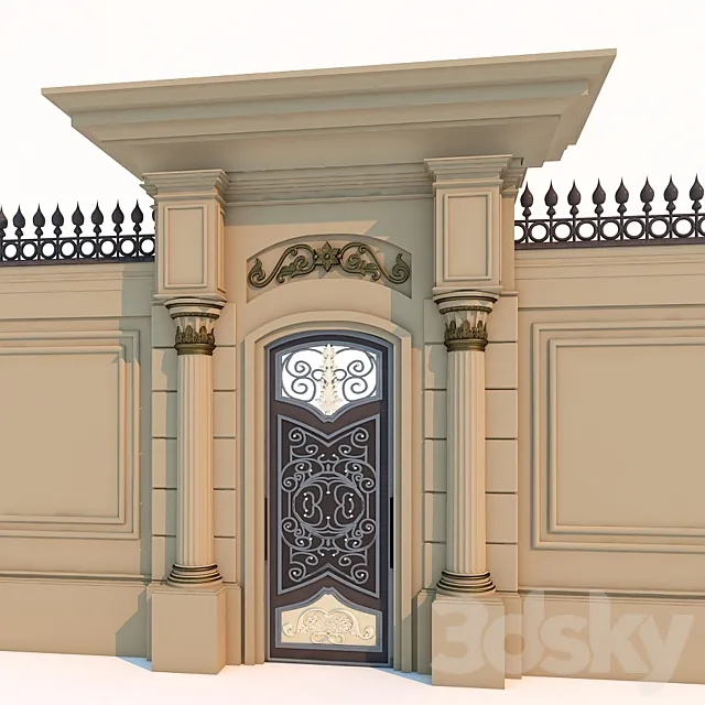 Gate 3DS Max Model