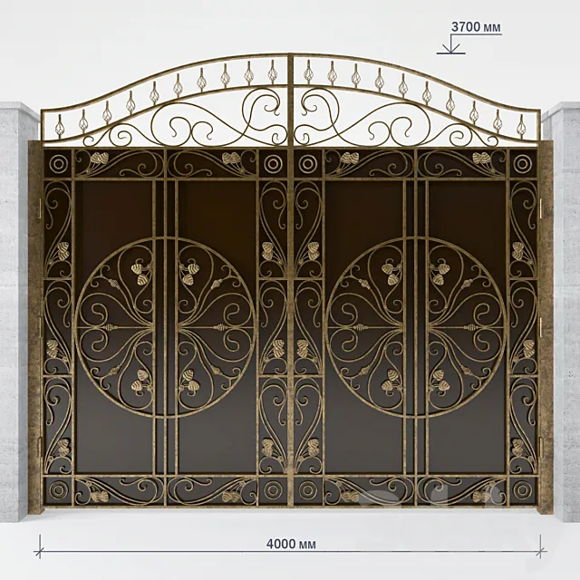 Gate 3DS Max Model