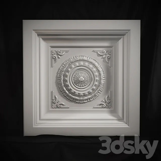 Gaudi Decor R4047 3ds Max