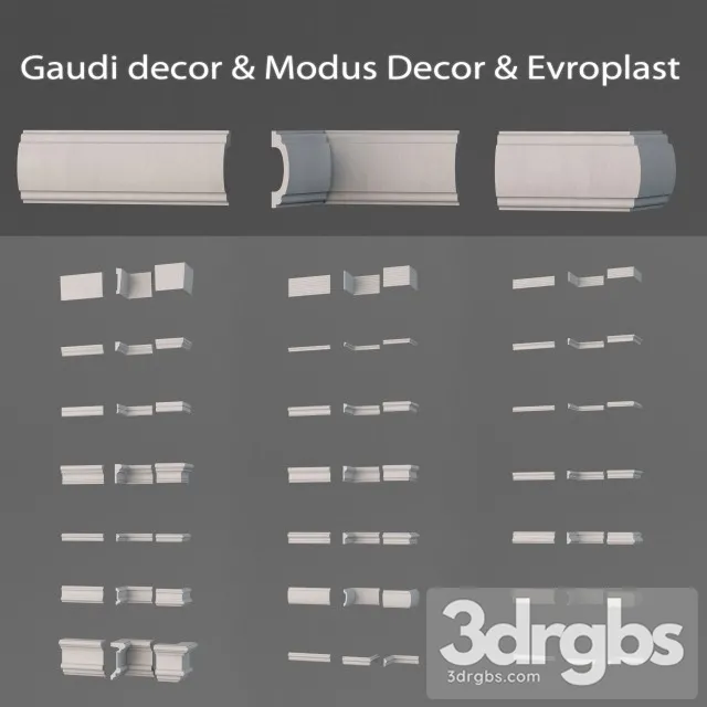 Gaudi Modus Decor Europlast 02 3dsmax Download