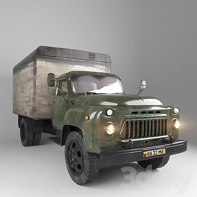 gaz 52 3DS Max Model